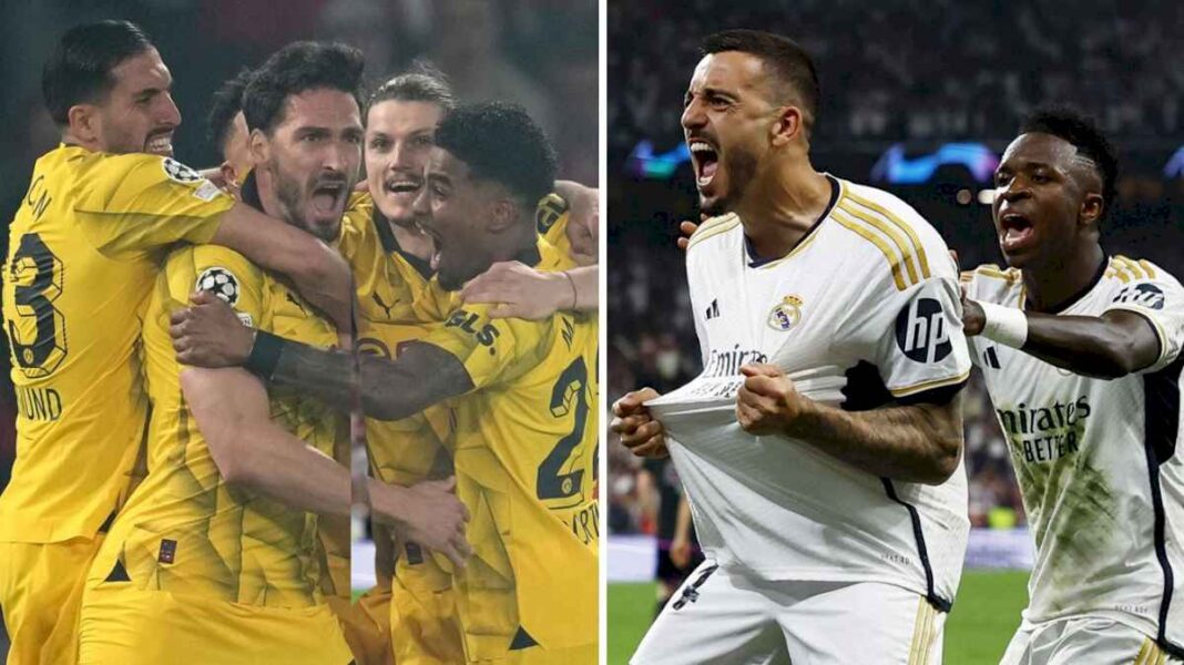 final-de-la-champions-league:-el-borussia-dortmund-y-el-real-madrid-definen-al-nuevo-campeon