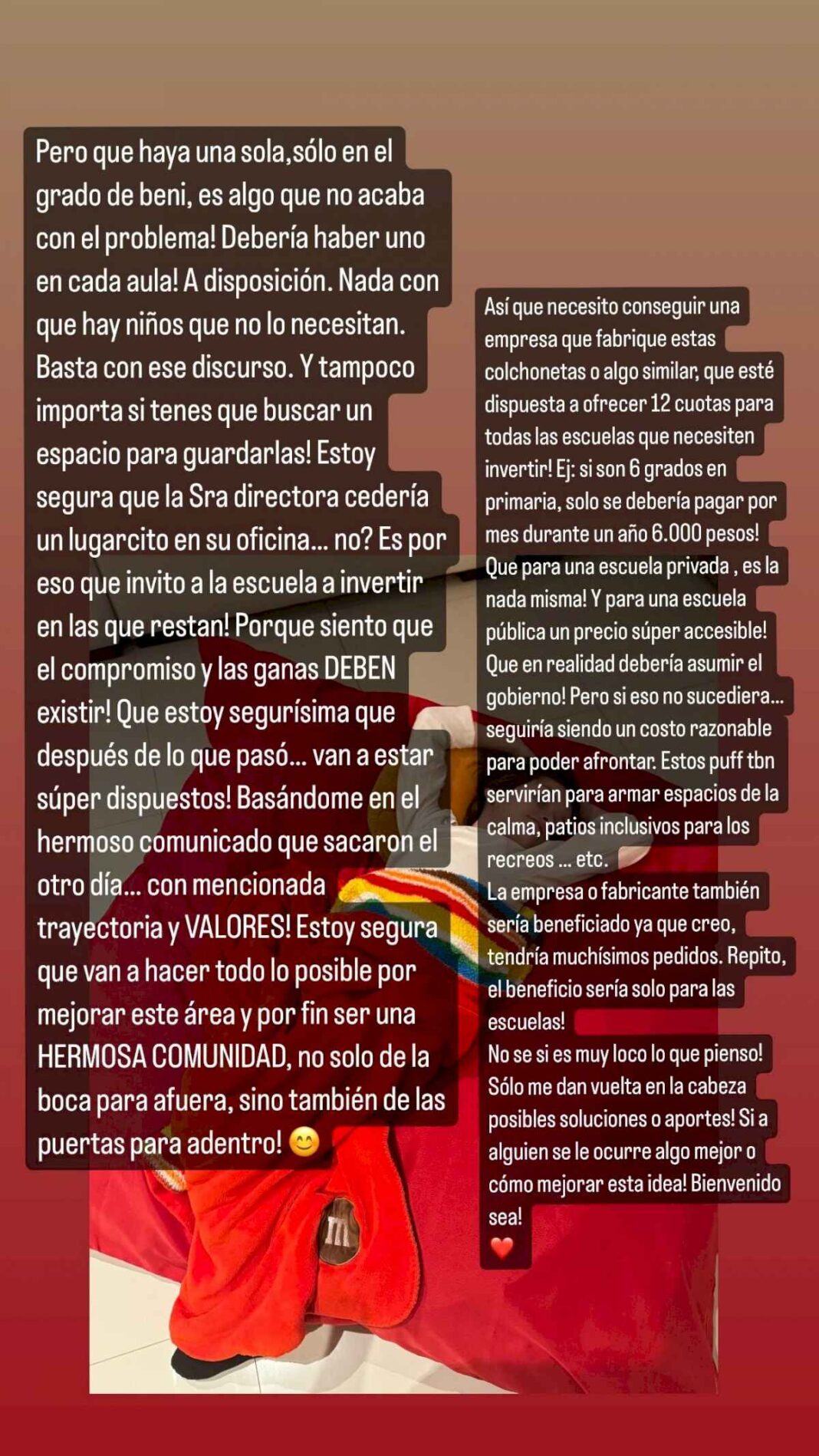 la-esposa-del-arquero-de-independiente-se-enojo-con-la-mama-de-un-companero-de-escuela-de-su-hijo