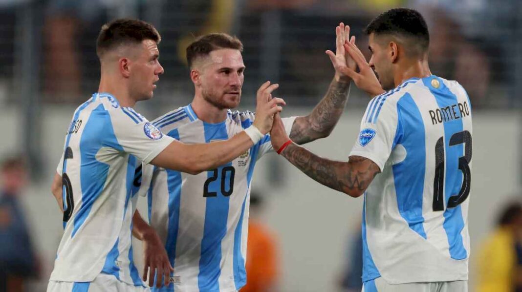 la-seleccion-argentina-enfrenta-a-peru-en-la-copa-america-sin-messi-ni-scaloni:-hora,-donde-ver-y-formaciones