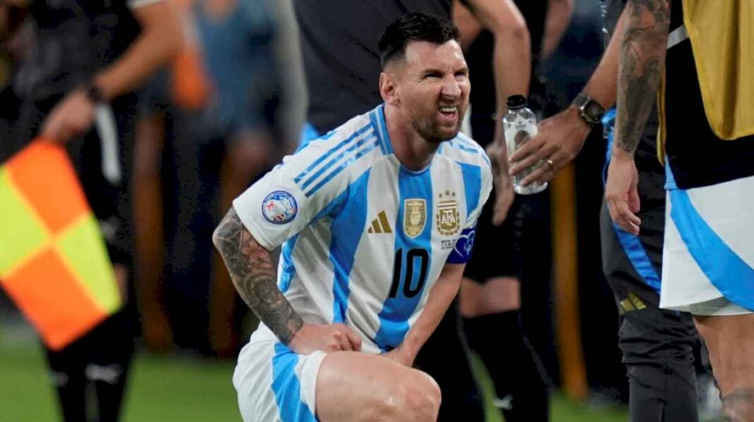 la-lesion-de-lionel-messi:-evaluan-que-sea-suplente-en-el-partido-por-los-cuartos-de-final-de-la-copa-america